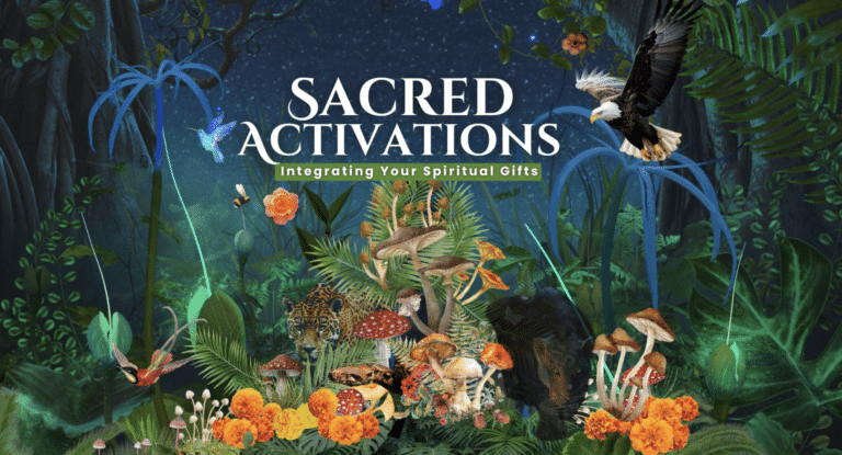 Your sacred activations membership will bring something new each week of the month to help you live your life in the right relationship—deeply connected to spirit, the shamans' way. The mentorship activities are created to give you a sense of belonging, connection, understanding, and being part of something bigger.